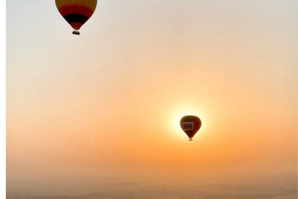 Hot air baloon ride